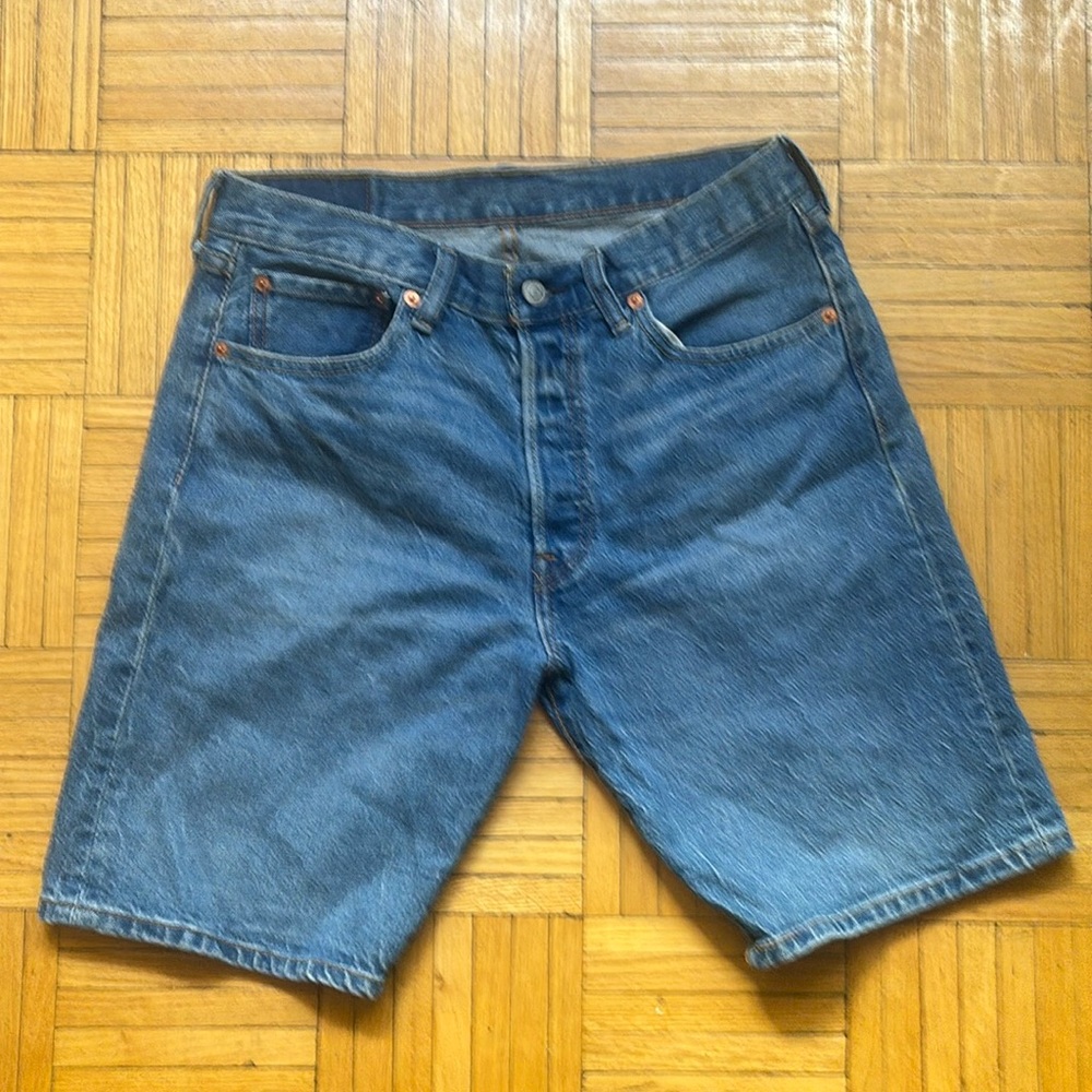 Levi’s Strauss & Co 501 Shorts size 31 Blue Red Tab